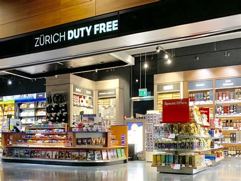 zurich duty free airport.